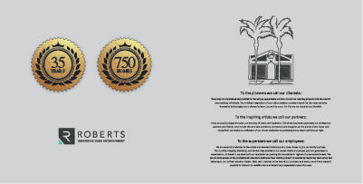 Roberts Home Audio and Video Layflat Album